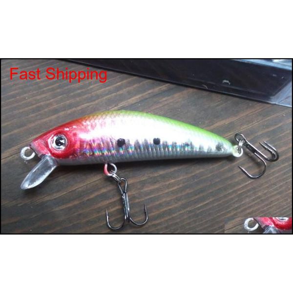 

fishing lure sales promotion sinking hard plastic fishing bait dual hooks 7cm 8.5g 10 pi kdi hairclippers2011