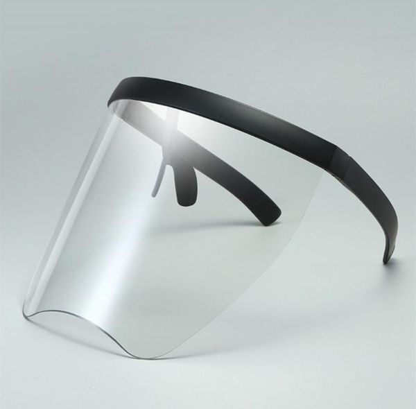 

outdoor eyewear face skin care tools pc lens one-piece oversized glasses transparent anti-fog protective mask facial tool