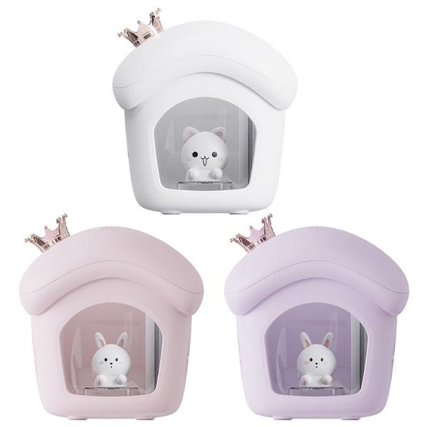 

humidifiers crown house portable 350ml nano electric air humidifier usb cool mist sprayer with atmosphere night light for home car