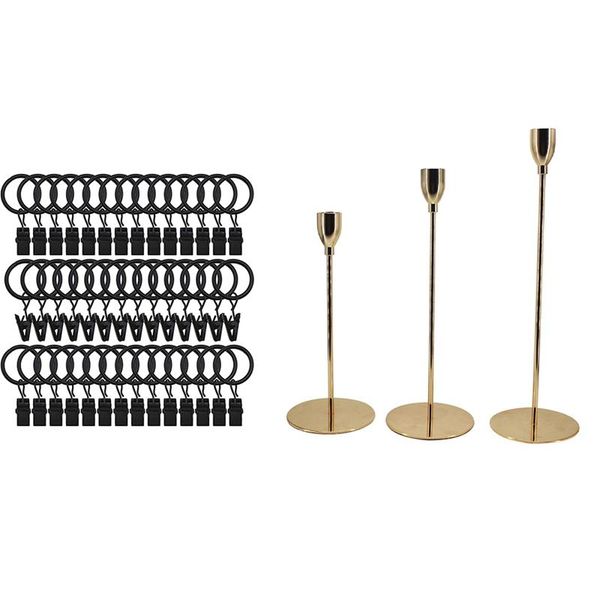 

candle holders 42 packs of curtain ring with metal holder fashion wedding exquisite