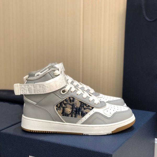 

d family old flower sports shoes early spring 2021 new lace up high casual shoes flat soled board couple little white1, Black