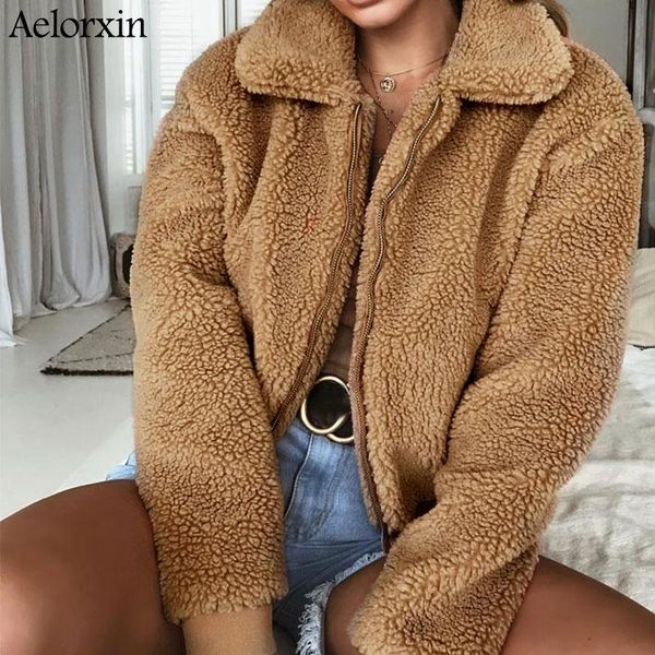 

women's jackets 2021 female jacket coat winter warm velvet women for plus size autumn coats, Black;brown