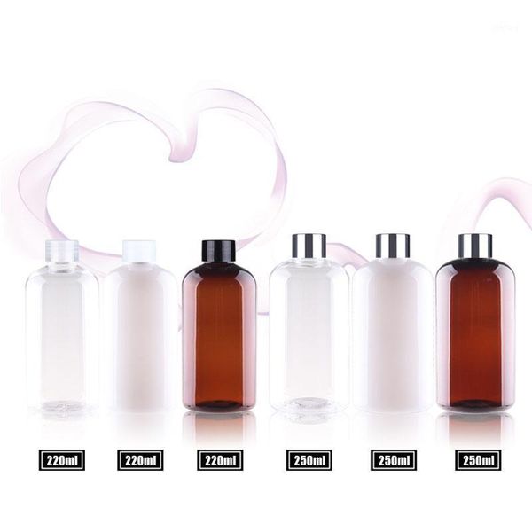 

24 empty plastic shampoo cosmetic squat bottles anodized aluminum caps lotion bottle diy essential oil containers storage & jars