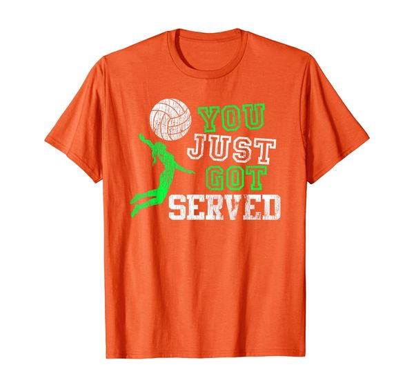 

you just got served volleyball shirts for teens, White;black