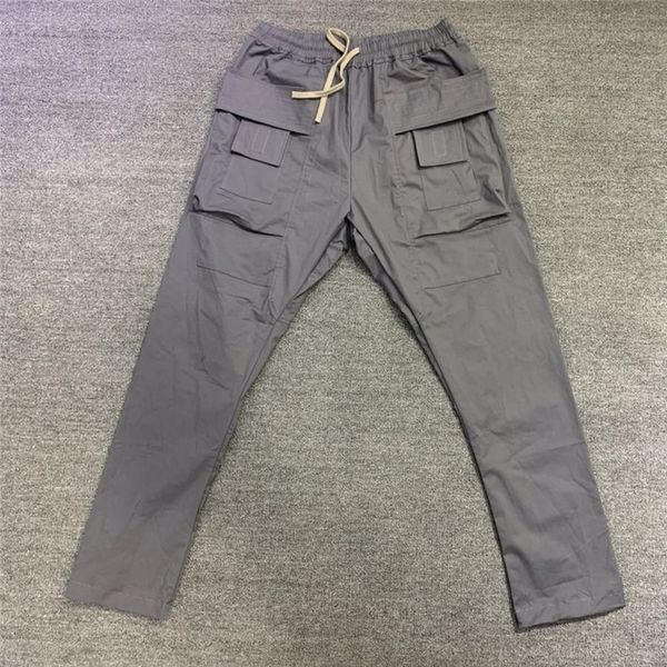 

2021 new 2021ss travis scott tactical dust cargo pants men women joggers drawstring sweatpants cactus jack trousers clothing cvto, Black