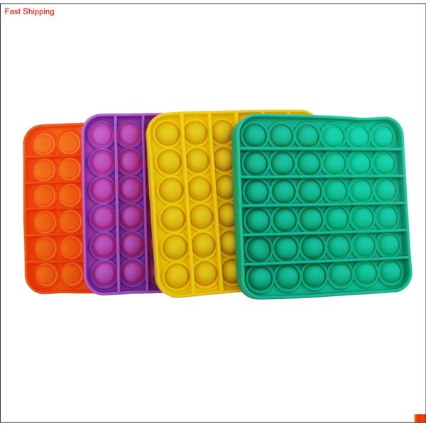 

pop fidget toy sensory push it pop bubble sensory toy autism special needs anxiety stress reliev qylnhx dh_seller2010, Silver