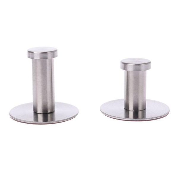 

stainless steel round without drilling self adhesive wall mounted towel clothes hook sticker robe coat hanger bathroom