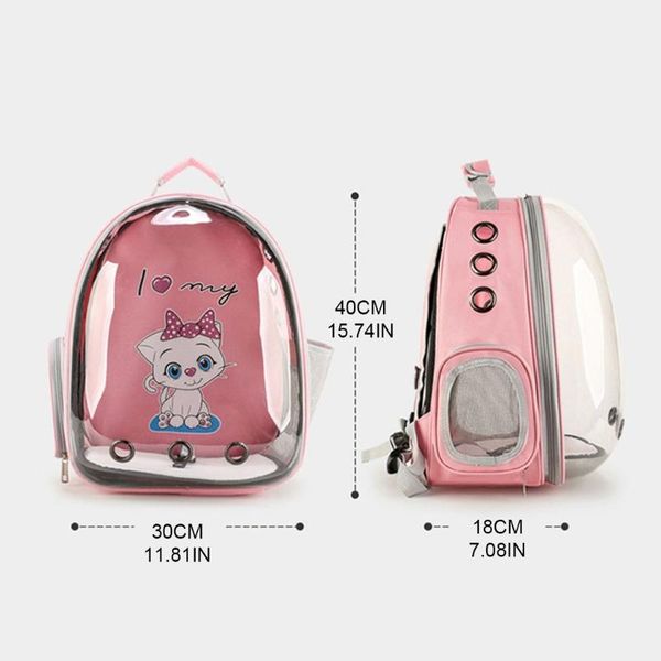 

backpack 066c portable pet carrier space travel dog cat puppy bag outdoor use