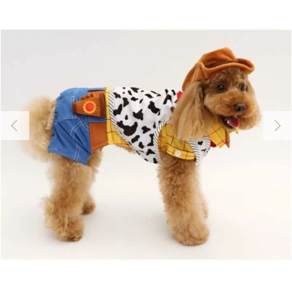 

pet cloth four legged jeans handsome