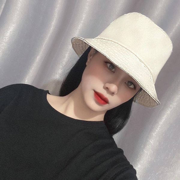 

fashion new cotton embroidery fisherman cap minimalist beanie hats for woman mens hat casual fitted visor icon bucket caps hipster casquette, Blue;gray