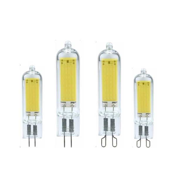 

bulbs 220v g4 g9 led cob silicone bulb crystal chandelier light source 50pcs