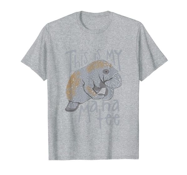 

manatee t-shirt, White;black