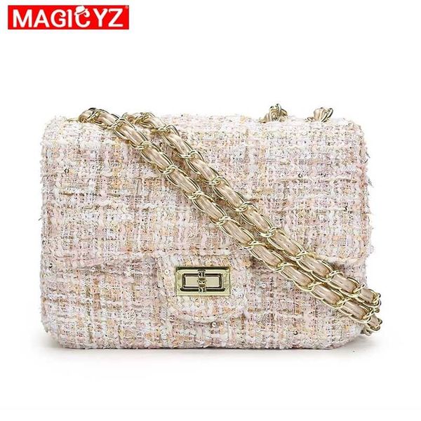 

magicyz women bags woolen brand luxury handbag bags designer crossbody bag women shoulder bag purse clutch sac a main 211025
