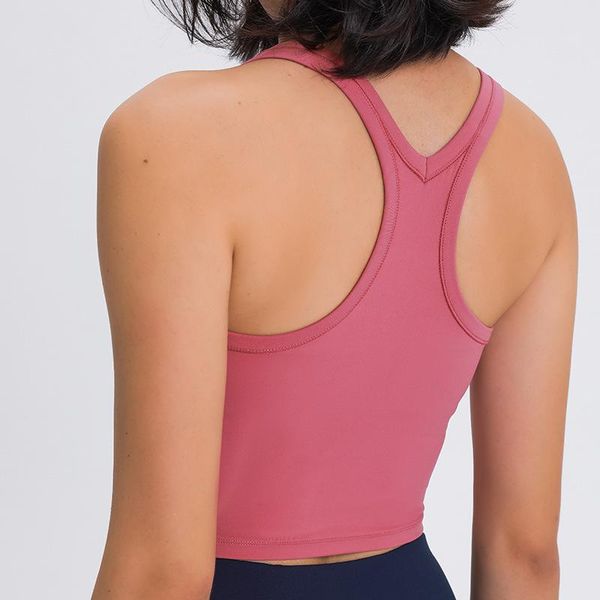 

padded yoga fitness sport shirt woman plus size running shirts women sports crop gym t wear sleeveless workout tank womens, White;red