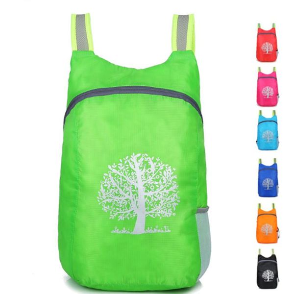 

storage bags folding portable lightweight travel hiking backpack sports bag outdoor climbing