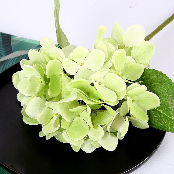 

model in branch hydrangea 3d printing imitation flowers wedding hydrangea home decoration pgraphic prop