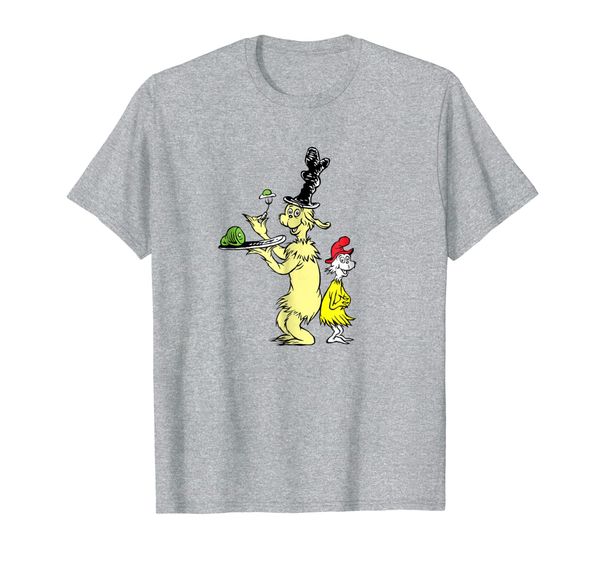 

dr. seuss i like green eggs and ham t-shirt, White;black