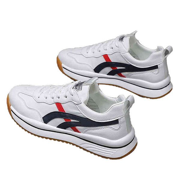 

autumn men's shoes 2021 korean version student flying woven running casual trendy shoes sneakers men's sports, Black