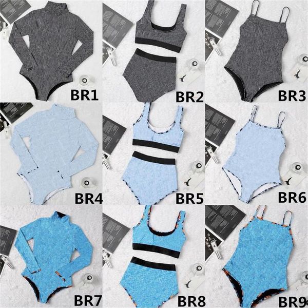 

fashion nine different styles of swimwear to choose b letters with tags and label