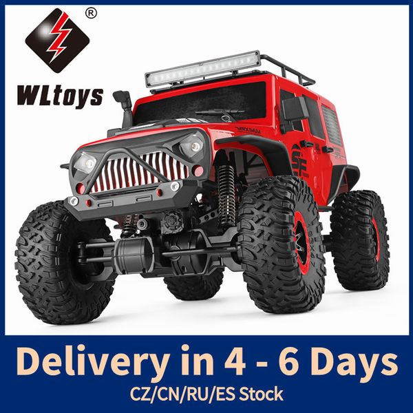

wltoys 104311 rc car 2. 1/10 big funny car suv brushed motor remote control off-road crawler car lj200919