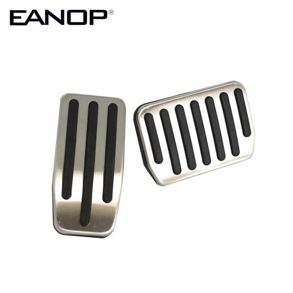 

eanop foot pedal pads covers brake pad for model 3 car accessories aluminum alloy