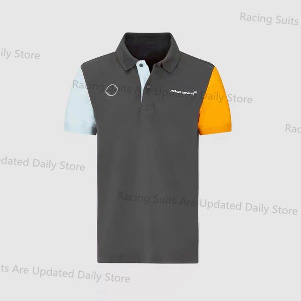 Mclaren Team Poloshirt Formel 1 Rennuniform Moto Cross Country Mountainbike Revers F1