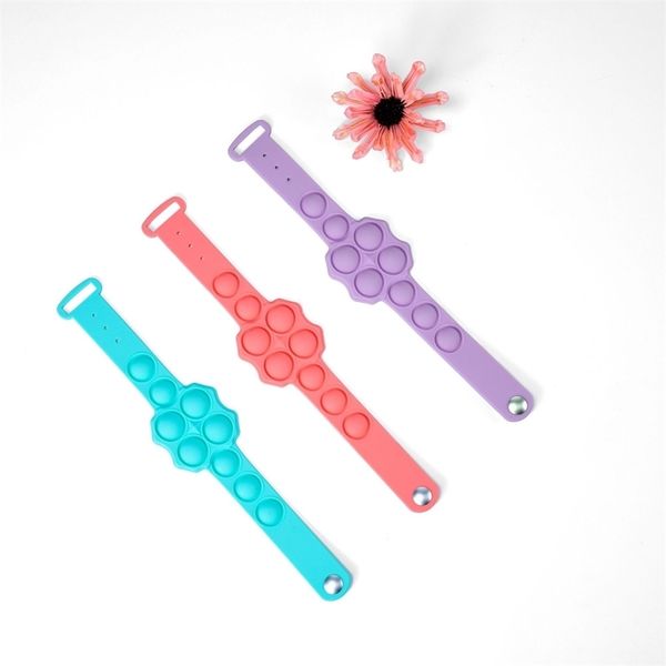 

bubble bracelet mini children's gift press watch rat killing pioneer decompression i am a master wrist toy