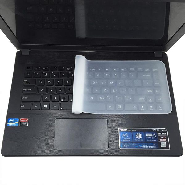 

keyboard covers waterproof lapprotective 10 11 12 13 14 15 17 inch silicone transparent film dustproof