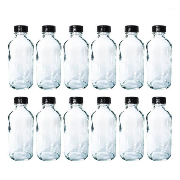 

storage bottles & jars 12pcs 120ml small mouth glass reagent bottle for laboratory
