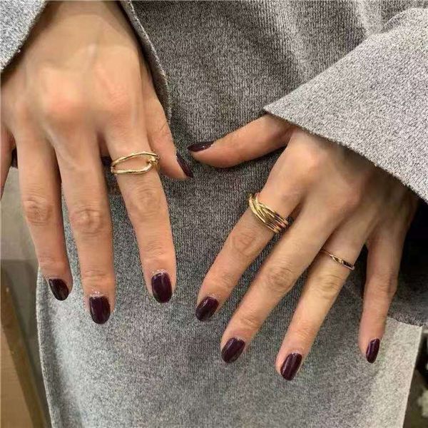 

hbp fashion lamp with south korea east gate jewelry new kit simple gold temperament net red ring versatile trend, Silver