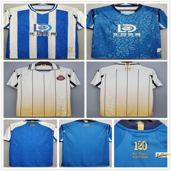 

rcd espanyol r.d.t soccer jerseys 2020 2021 camisetas de fútbol wu lei javi puado david lopez customize home away third football shirts, Black;yellow