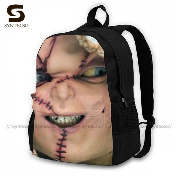 

backpack chucky backpacks girl breathable kawaii polyester fitness bags