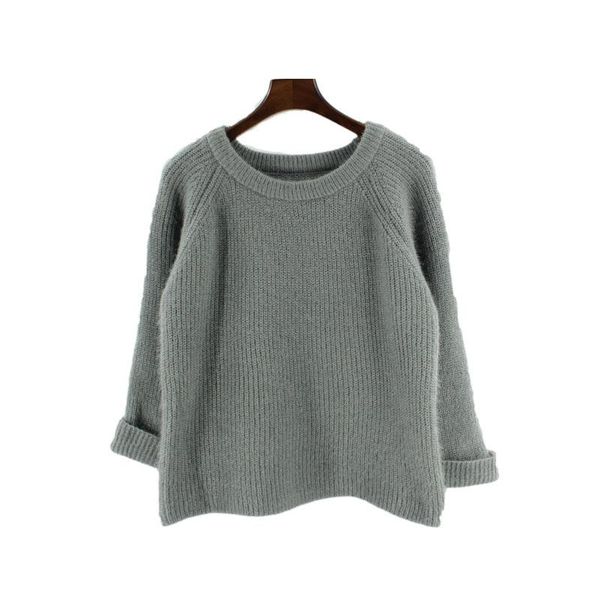 

women's sweaters 2021 thick sweater loose ferrule short student college wind candy color jacket, White;black
