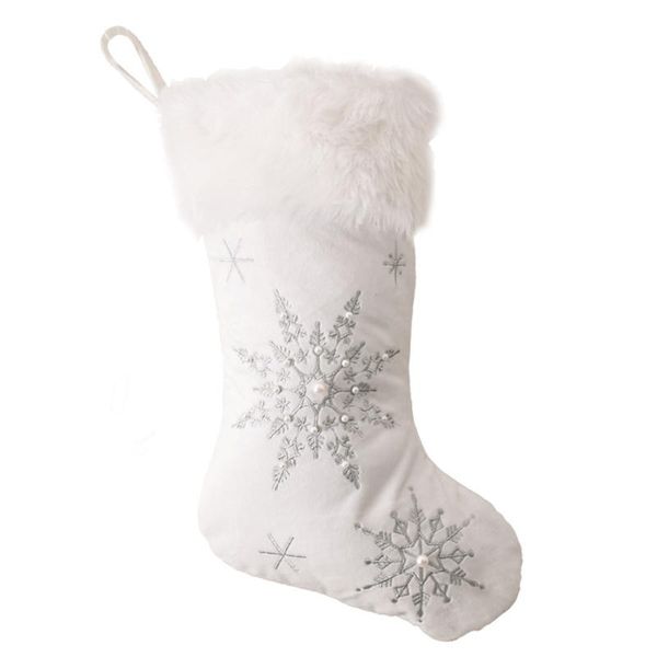 

christmas decorations 1pc chic sock pendant gift candy surprise bag decor