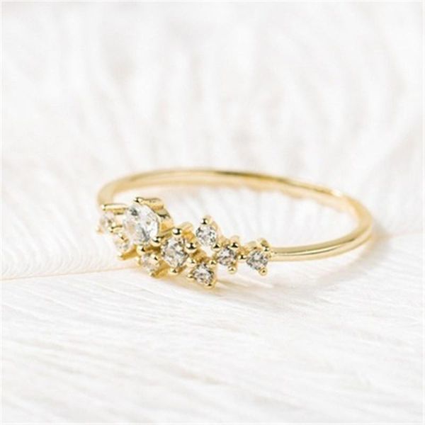 

wedding rings spring/summer 2021 18-karat gold encrusted ring nine ladies accessories, Slivery;golden