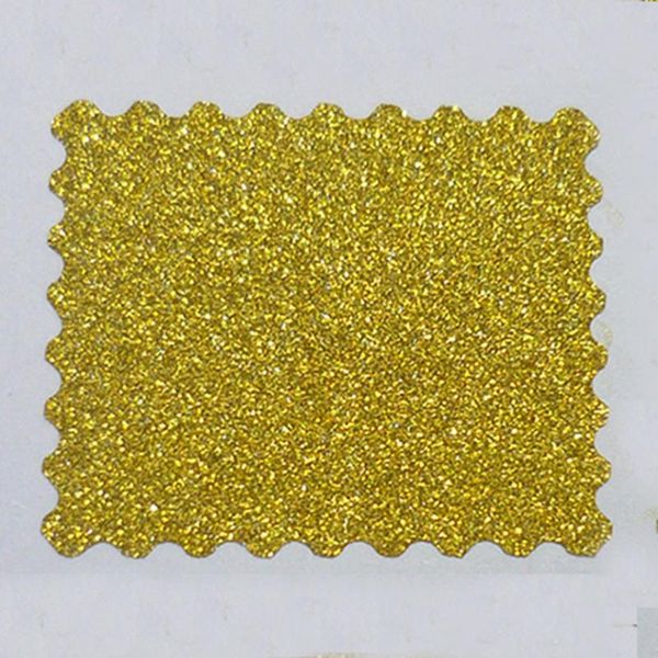 

postage stamp gold glitter sparkle sticker label envelope seals