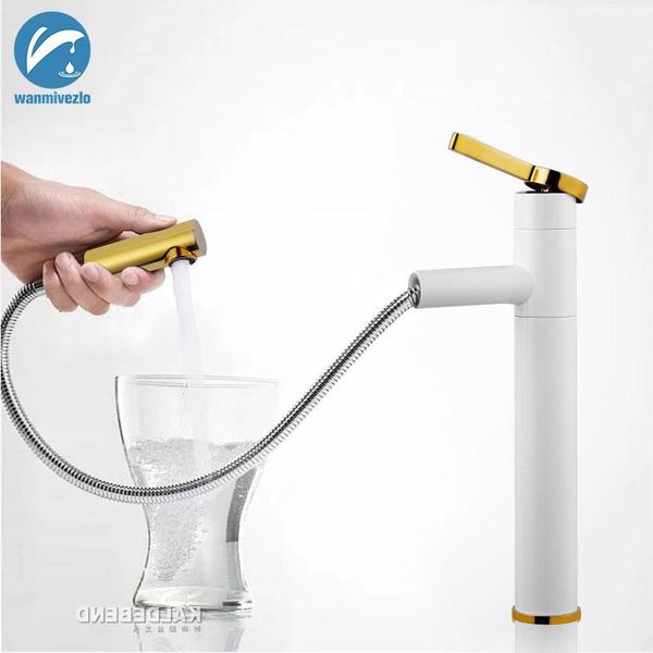 

bathroom sink faucets black chrome pull out basin rotary faucet brass mixer tap dual rotate spout bath