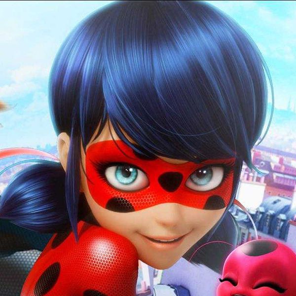 

miraculous lady bug ladybug girl cos wig, Black