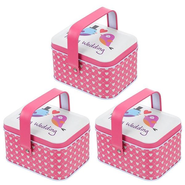 

gift wrap 3pcs wedding candy boxes romantic treat cases chocolate container