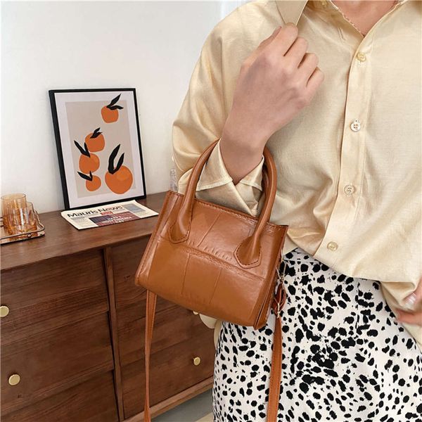 

hbp winter 2021 new texture handbag fashion one shoulder women's messenger bag