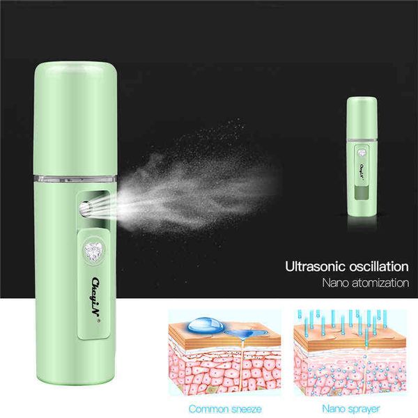 

nxy face care devices ckeyin usb rechargeable mist sprayer mini nano spray facial body steamer moisturizing skin humidifier instruments 0222