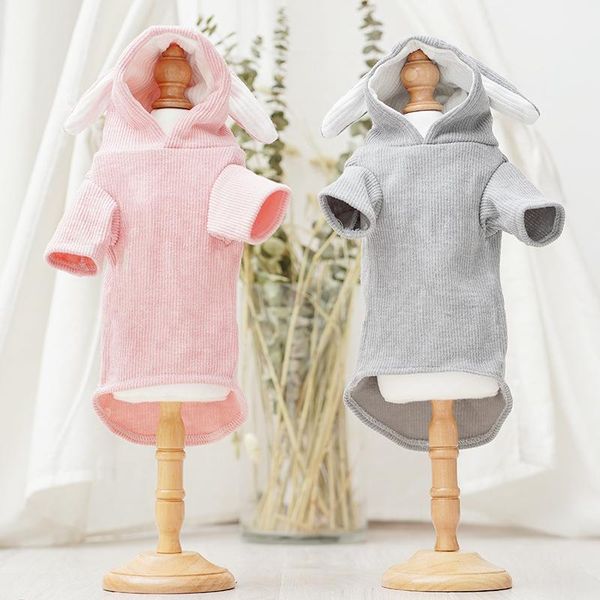 

cat costumes pet funny clothes spring and summer hooded sweater dog two-legged goods