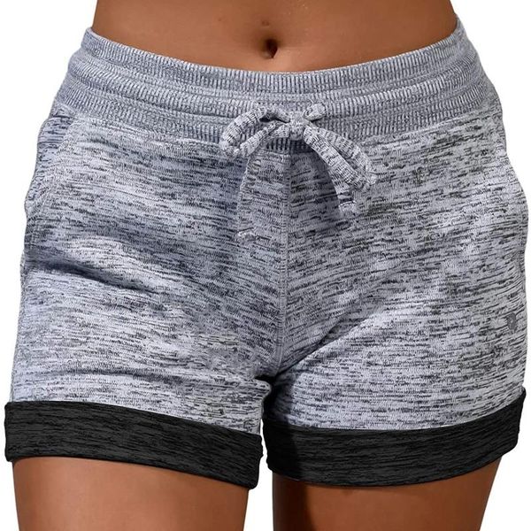 

yoga outfit european style women shorts causal home short women's fitness loose beach sports plus size 2xl
