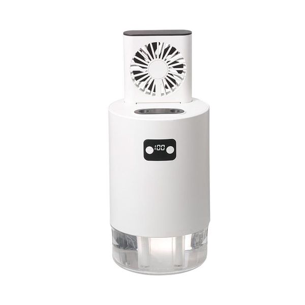 

humidifiers lifting fan humidifier office bedroom air purifier usb charging kawaii dual spray with remote control