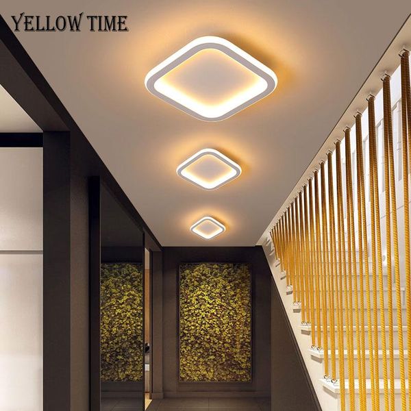 

ceiling lights square&round led light for living room bedroom aisle corridor lighting lamp modern fixture ac110v 220v