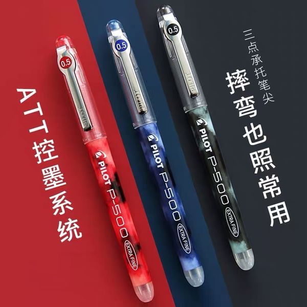 

japan pilot baccarat p500 tt 0.5 black neutral pen needle water p700