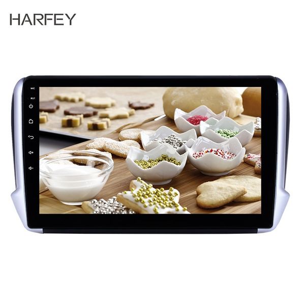 

10.1" 2din android gps car dvd radio player for peugeot-2008 2014-2016 multimedia with hd touchscreen support carplay