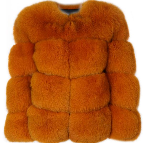 

women's fur & faux ladies natural women real jacket, Black
