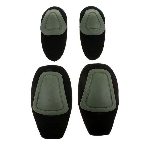 

tactical combat knee pad and elbow pads for cp g2/g3 pants & shirt, Black;gray