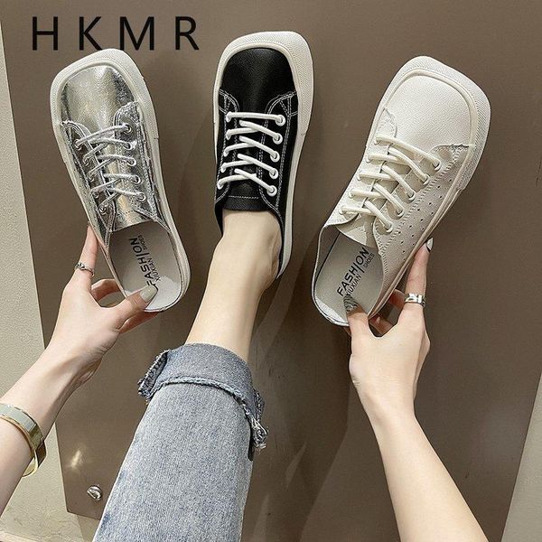 

slippers 2021 summer women's fashion deluxe square toe flat women, Black